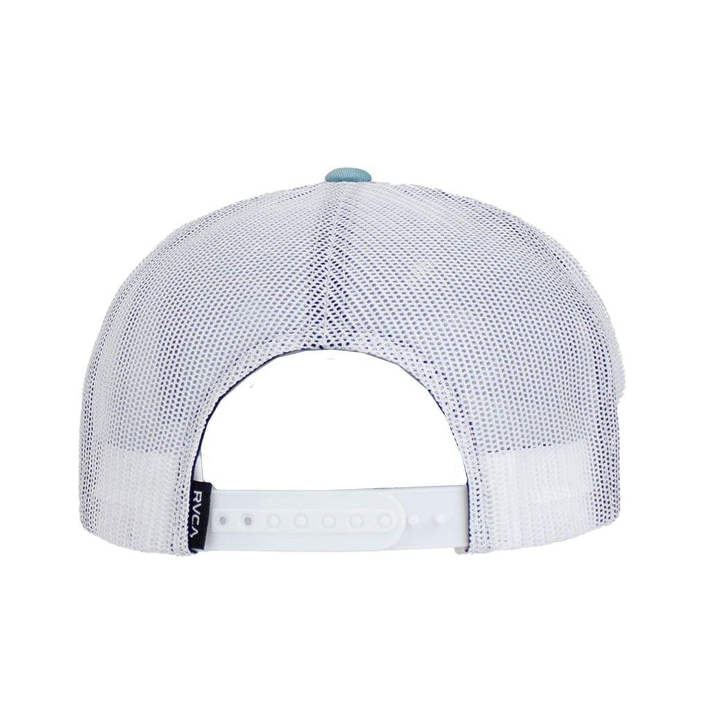 RVCA Islands Patch Trucker Snapback Hat - Aqua