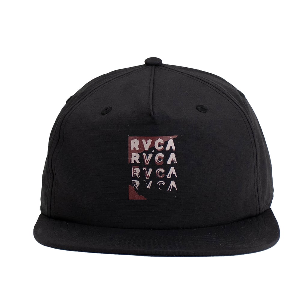 RVCA Block Print Adjustable Hat - Black