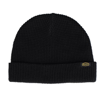 RVCA Dock Shift Knit Hat - Black