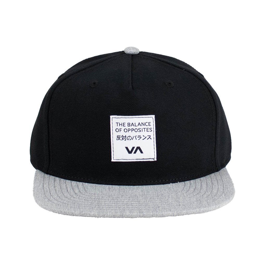 RVCA Foreign Snapback Hat - Black