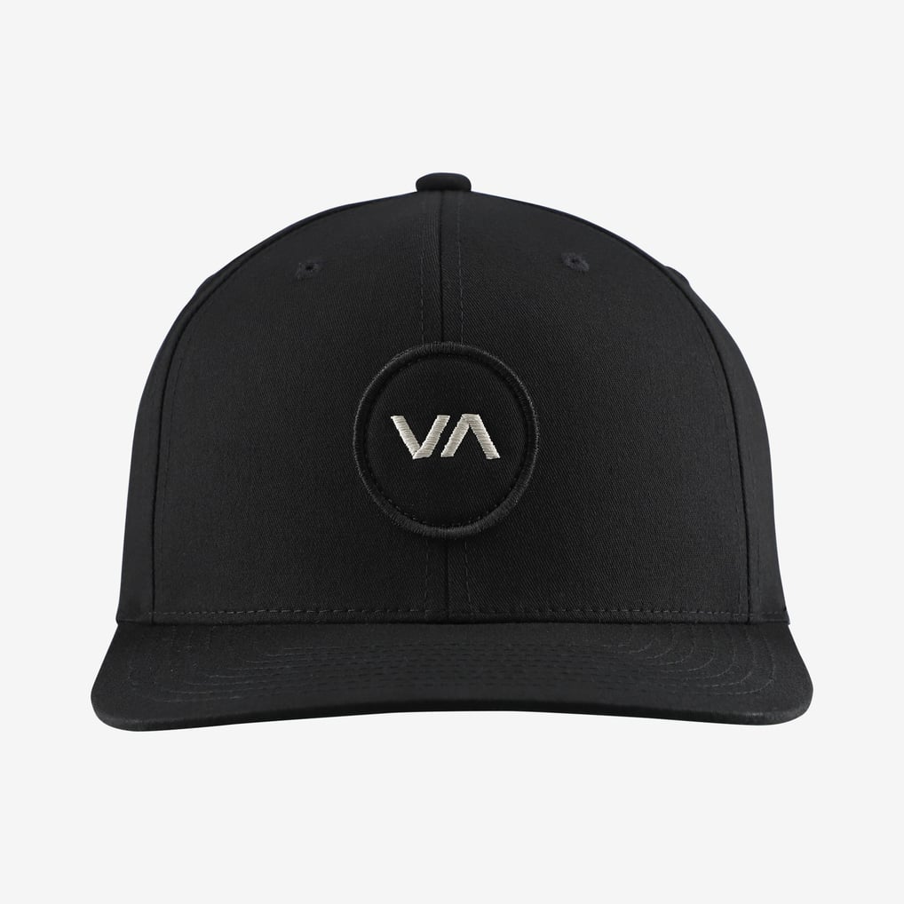 RVCA Patch Snapback Hat - Black