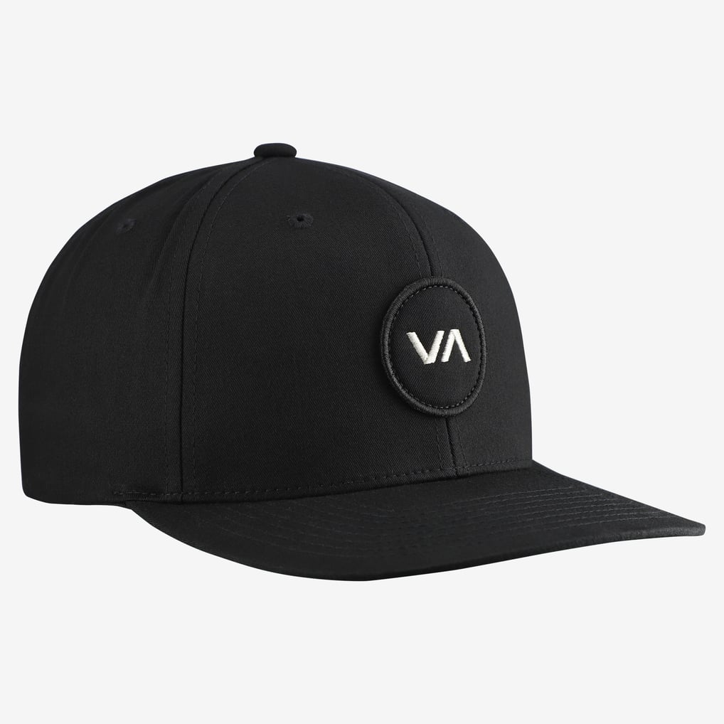 RVCA Patch Snapback Hat - Black