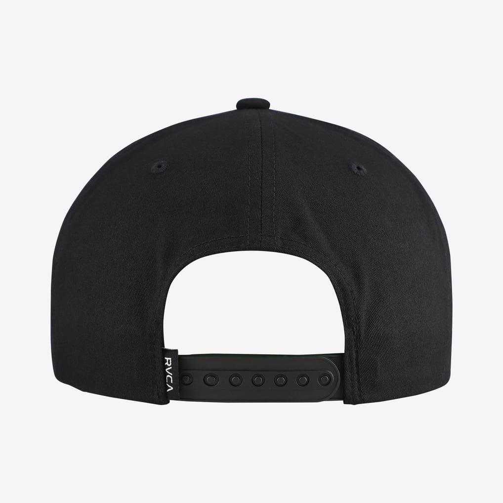 RVCA Patch Snapback Hat - Black