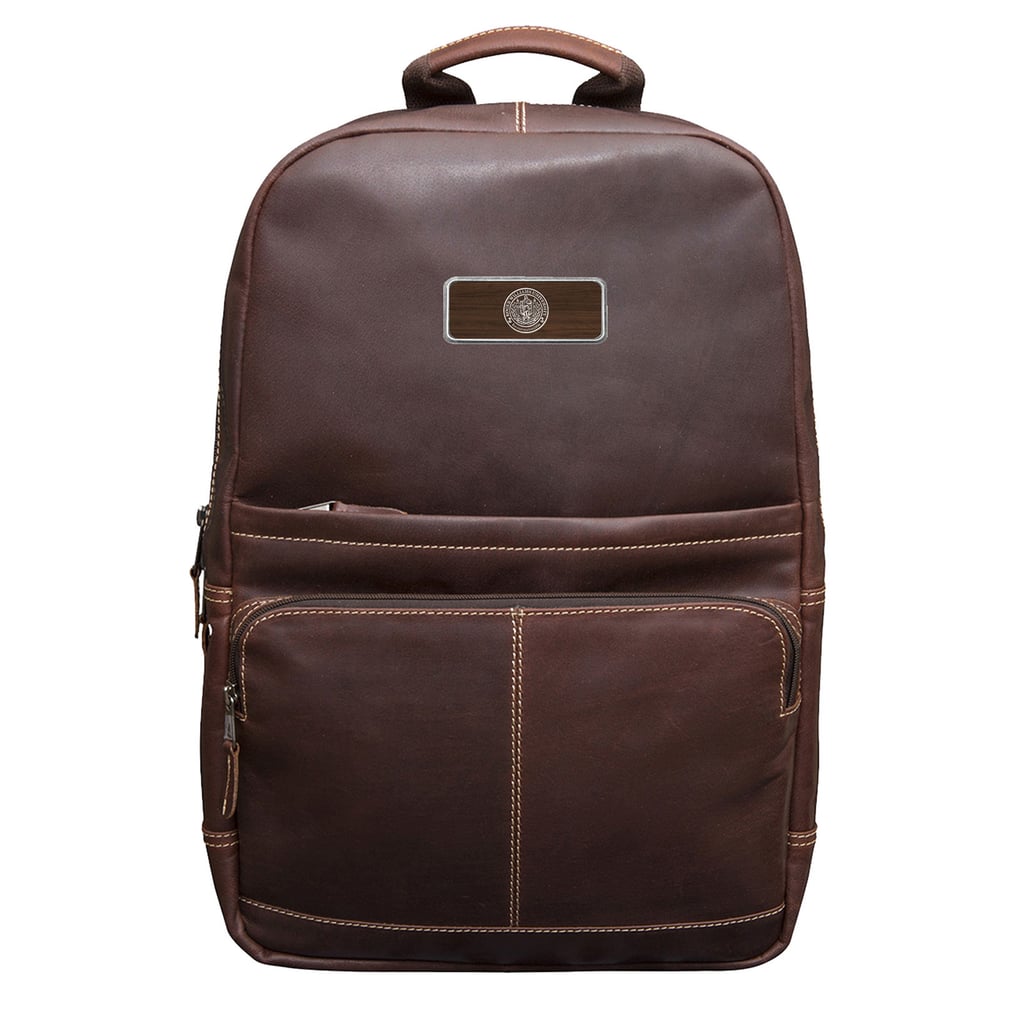Roger Williams University Logo Plate Kannah Canyon Backpack - Brown