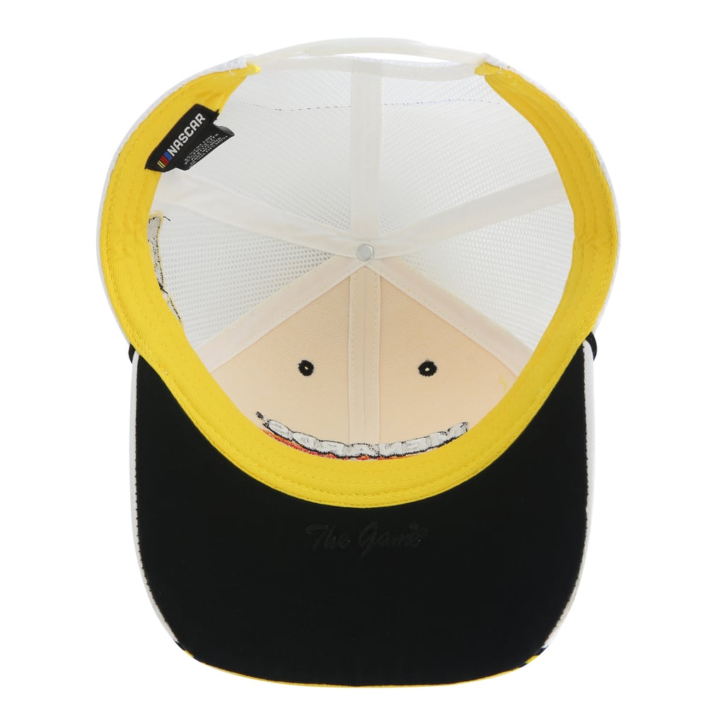 Ryan Blaney The Game Checkered Bill Rope Adjustable Hat - Yellow