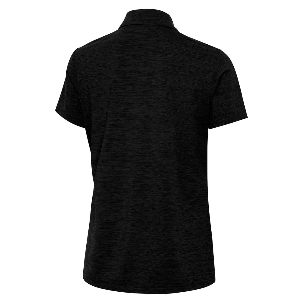 Ryan Blaney Antigua Women's Layout V-Neck Polo - Heather Black