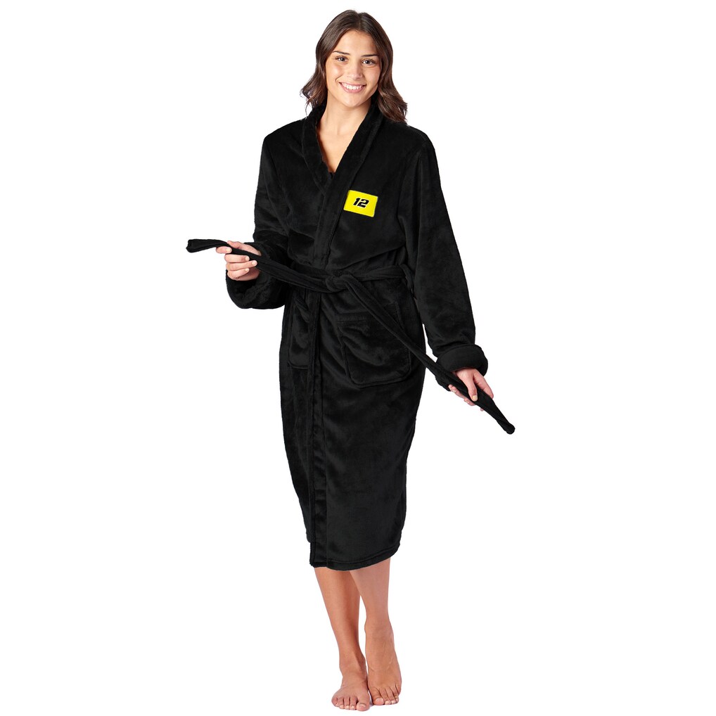  Ryan Blaney The Northwest Group Women's Silk Touch Robe - Black