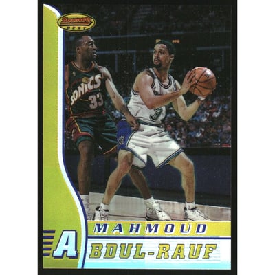 1996-97 Bowman's Best Refractors #6 Mahmoud Abdul-Rauf