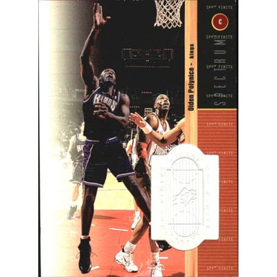 1998-99 SPx Finite Spectrum #79 Olden Polynice