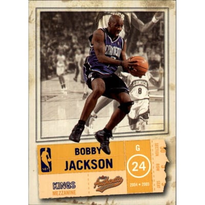 2004-05 Fleer Authentix Parallel 50 #36 Bobby Jackson