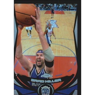 2004-05 Topps Chrome Refractors Black #58 Brad Miller