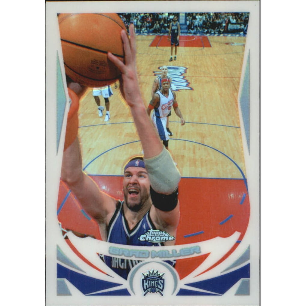 2004-05 Topps Chrome Refractors #58 Brad Miller