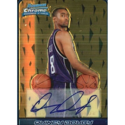 2006-07 Bowman Chrome #131 Quincy Douby B AU RC