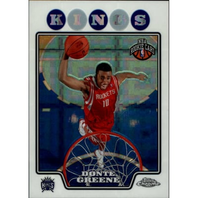 2008-09 Topps Chrome X-Fractors #203 Donte Greene