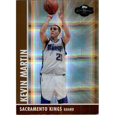 2008-09 Topps Co-Signers Hyper Bronze #53 Kevin Martin