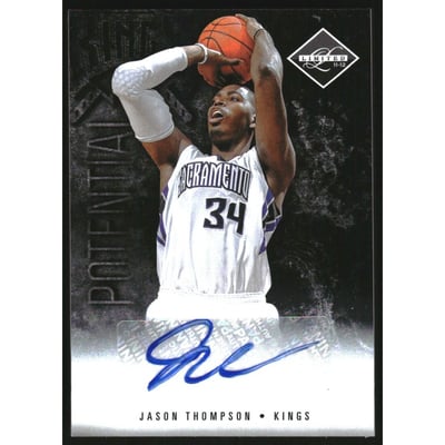 2011-12 Limited Potential Signatures #42 Jason Thompson/99