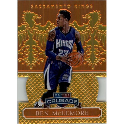 2014-15 Panini Excalibur Crusade Orange Die-Cuts #30 Ben McLemore