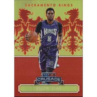 2014-15 Panini Excalibur Crusade Red #118 Rudy Gay