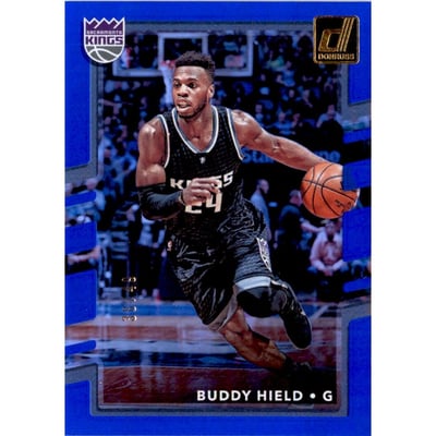 2017-18 Donruss Holo Laser Blue #128 Buddy Hield