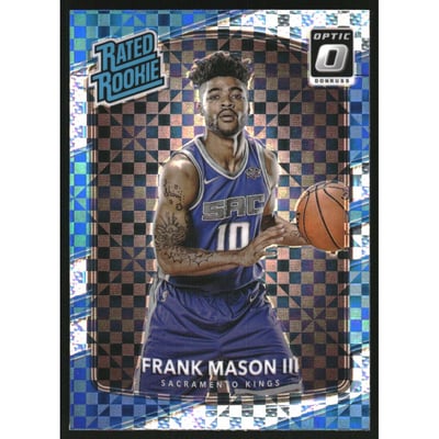 2017-18 Donruss Optic Checkerboard #167 Frank Mason III RR