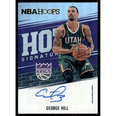 2017-18 Hoops Hot Signatures #25 George Hill