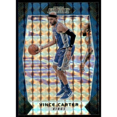 2017-18 Panini Prizm Mosaic Blue #60 Vince Carter