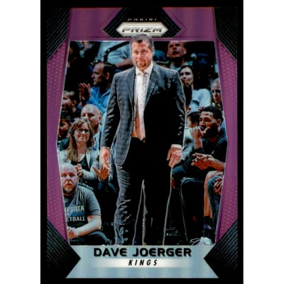 2017-18 Panini Prizm Prizms Purple #30 Dave Joerger CO