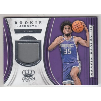2018-19 Crown Royale Rookie Jerseys #32 Marvin Bagley III
