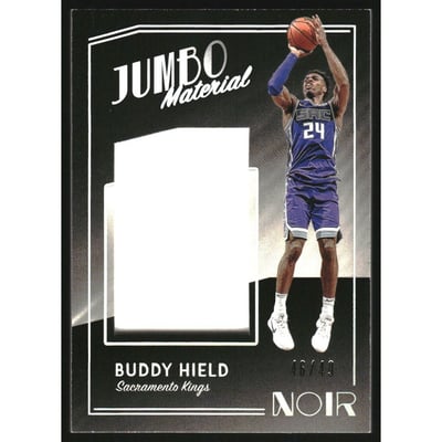 2018-19 Panini Noir Jumbo Material #7 Buddy Hield/49