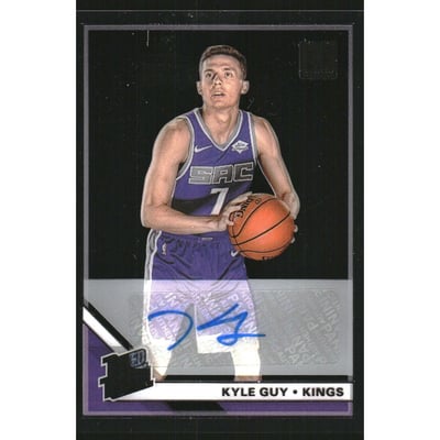2019-20 Clearly Donruss Rated Rookie Autographs #16 Kyle Guy
