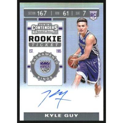 2019-20 Panini Contenders Premium #143 Kyle Guy AU