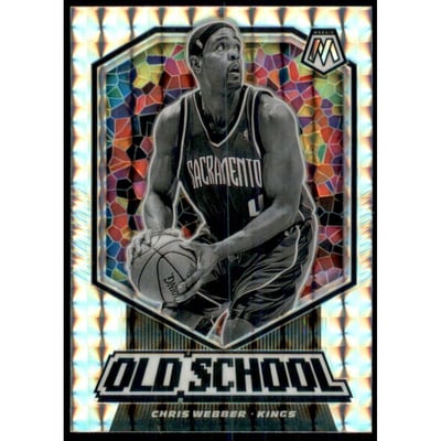 2019-20 Panini Mosaic Old School Mosaic #13 Chris Webber