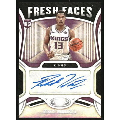 2020-21 Certified Fresh Faces Signatures #37 Robert Woodard II