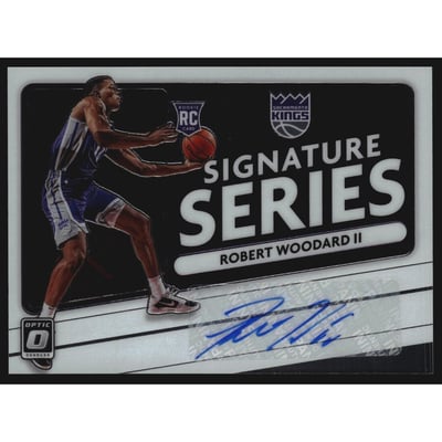 2020-21 Donruss Optic Signature Series #87 Robert Woodard II