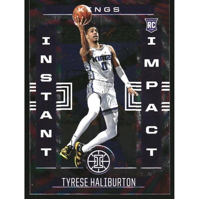 2020-21 Panini Illusions Instant Impact #9 Tyrese Haliburton