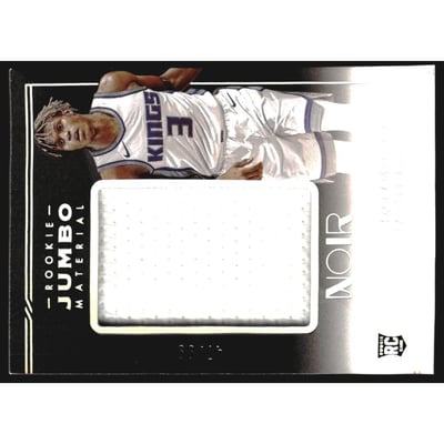 2020-21 Panini Noir Rookie Jumbo Material #15 Jahmi'us Ramsey
