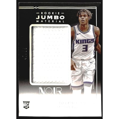 2020-21 Panini Noir Rookie Jumbo Material #15 Jahmi'us Ramsey