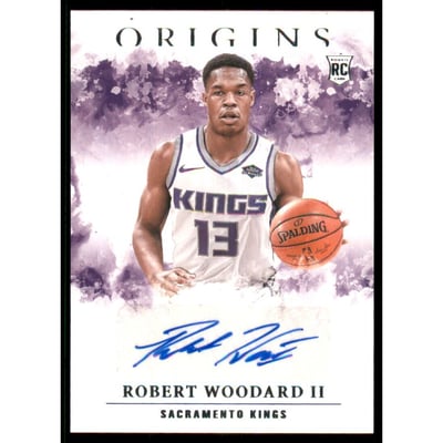 2020-21 Panini Origins Rookie Autographs #37 Robert Woodard II