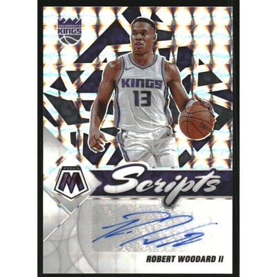 2021-22 Panini Mosaic Scripts #26 Robert Woodard II