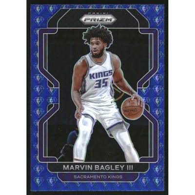 2021-22 Panini Prizm Prizms NBA 75th Anniversary #136 Marvin Bagley III