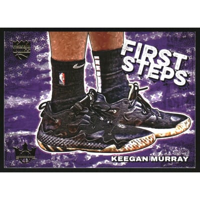 2022-23 Court Kings First Steps #4 Keegan Murray