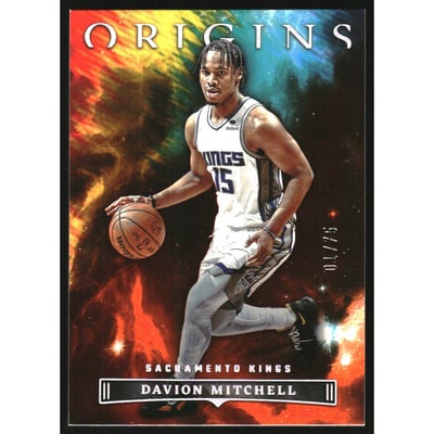 2022-23 Panini Origins Orange #70 Davion Mitchell