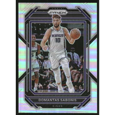 2022-23 Panini Prizm Prizms Silver #143 Domantas Sabonis