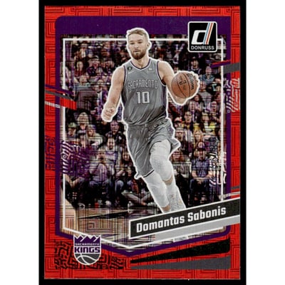 2023-24 Donruss Choice Red #82 Domantas Sabonis