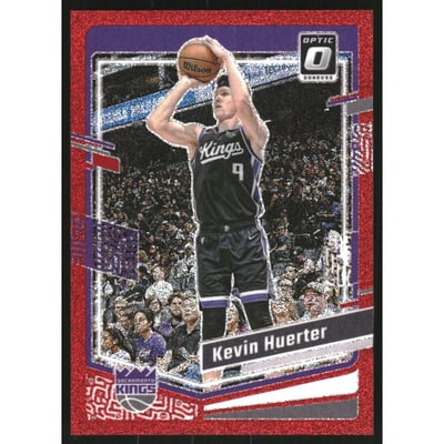 2023-24 Donruss Optic Red Glitter #133 Kevin Huerter