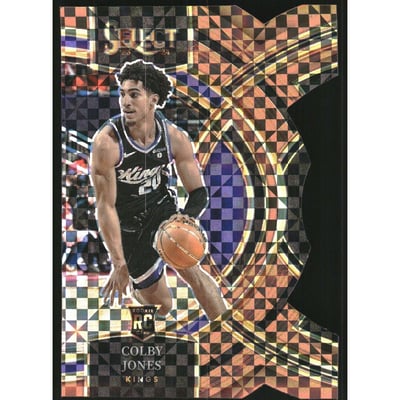 2023-24 Select Prizms Bronze Checker Die-Cut #132 Colby Jones
