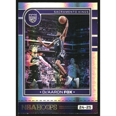 2024-25 Hoops Premium Box Set #111 De'Aaron Fox