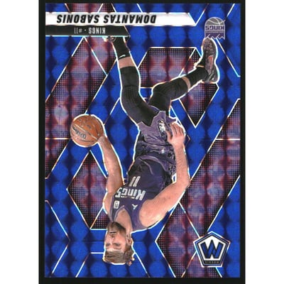 2024-25 Panini Mosaic Mosaic Blue #17 Domantas Sabonis