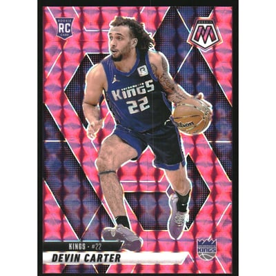 2024-25 Panini Mosaic Mosaic Pink #229 Devin Carter