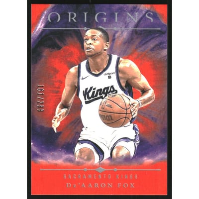 2024-25 Panini Origins Red #16 De'Aaron Fox